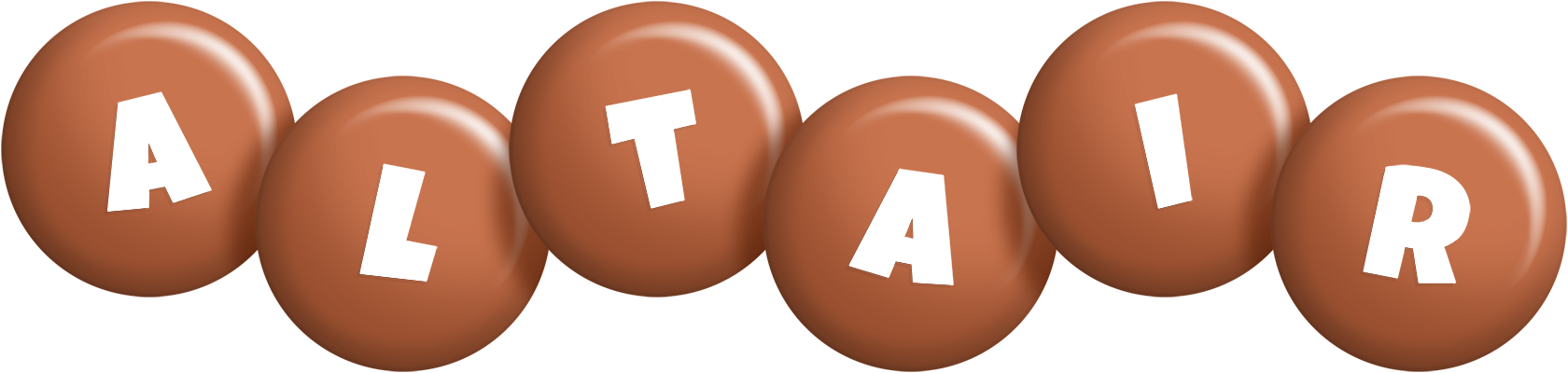 Altair candy-brown logo
