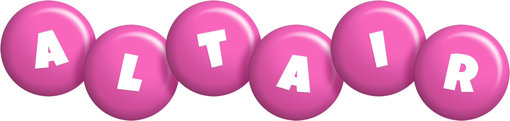 Altair candy-pink logo