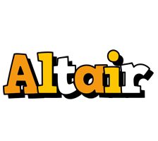 Altair cartoon logo