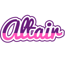 Altair cheerful logo