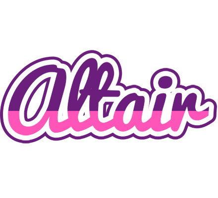 Altair cheerful logo