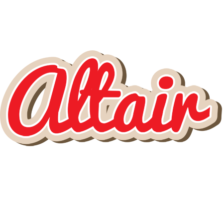 Altair chocolate logo