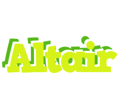 Altair citrus logo