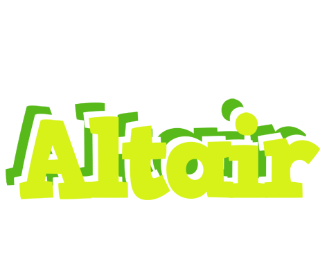 Altair citrus logo