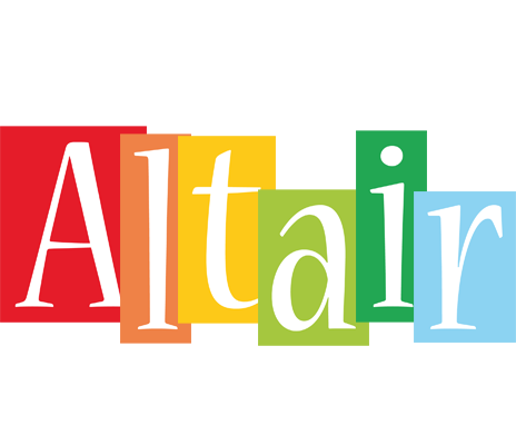 Altair colors logo