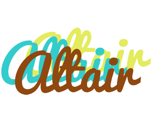Altair cupcake logo