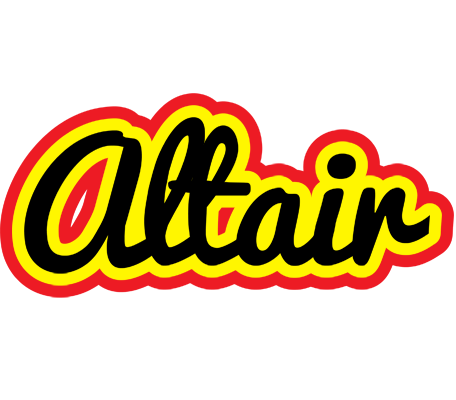 Altair flaming logo
