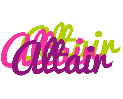 Altair flowers logo