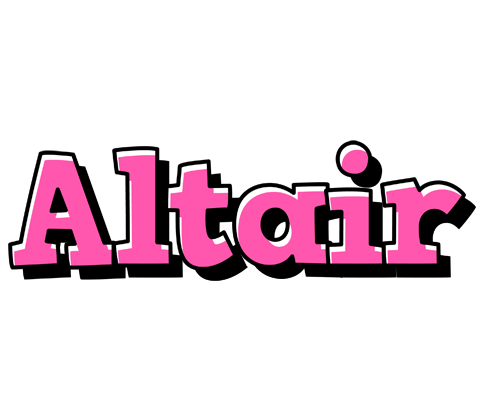 Altair girlish logo