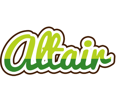Altair golfing logo