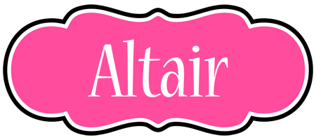 Altair invitation logo