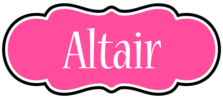 Altair invitation logo