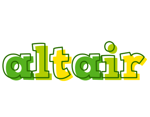 Altair juice logo