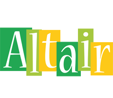 Altair lemonade logo