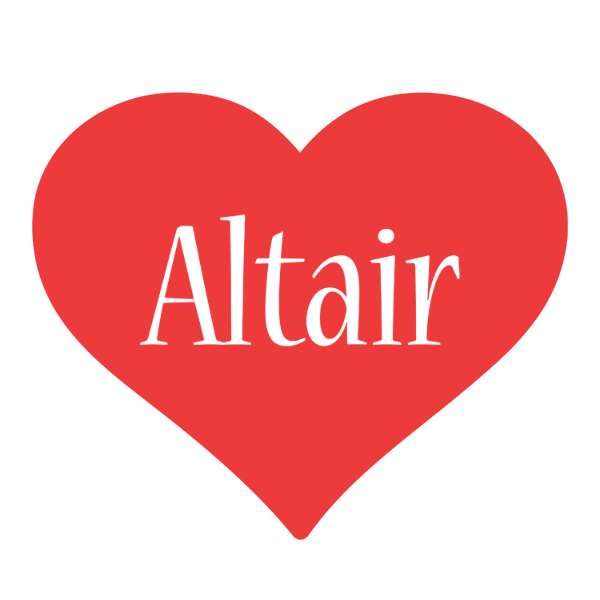 Altair love logo