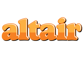 Altair orange logo