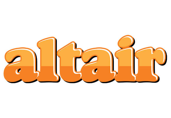 Altair orange logo