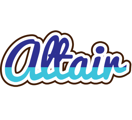Altair raining logo