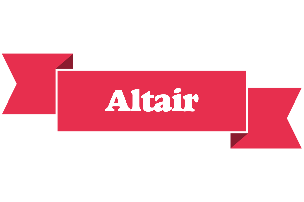 Altair sale logo