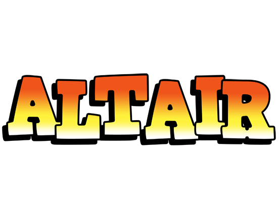 Altair sunset logo