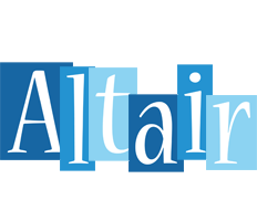 Altair winter logo