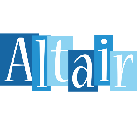 Altair winter logo