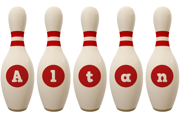 Altan bowling-pin logo