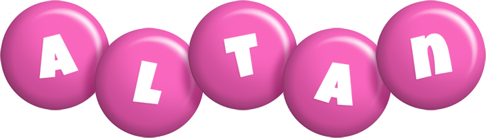 Altan candy-pink logo