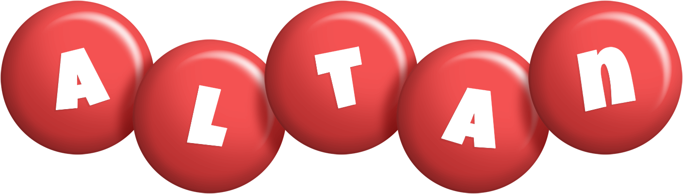 Altan candy-red logo