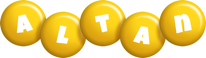 Altan candy-yellow logo