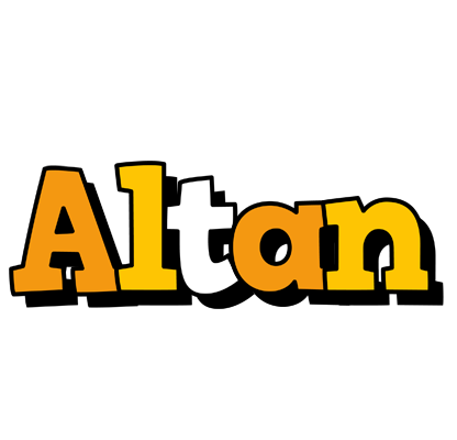 Altan cartoon logo