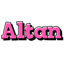 Altan girlish logo