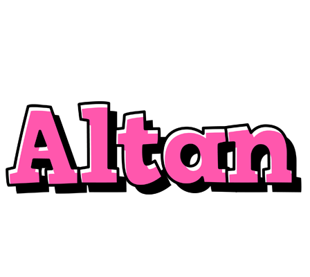 Altan girlish logo