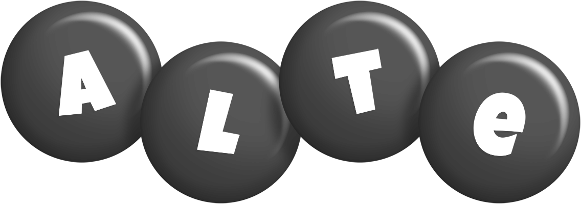 Alte candy-black logo