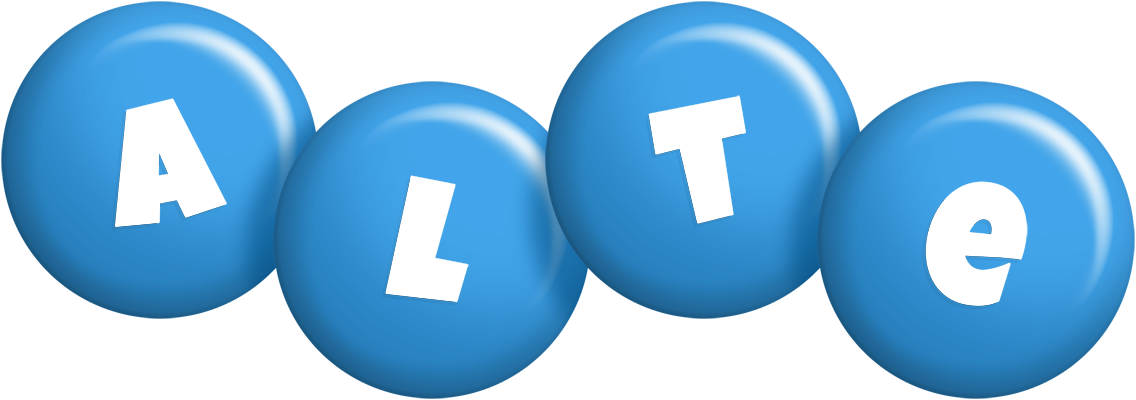 Alte candy-blue logo