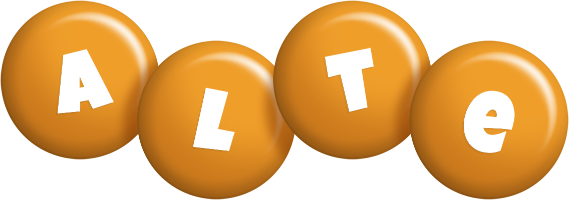 Alte candy-orange logo