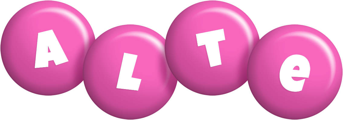 Alte candy-pink logo