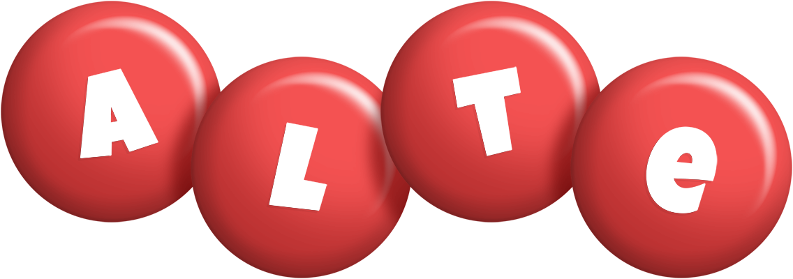 Alte candy-red logo