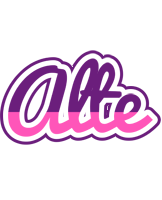 Alte cheerful logo