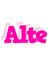 Alte dancing logo