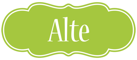 Alte family logo