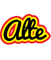 Alte flaming logo