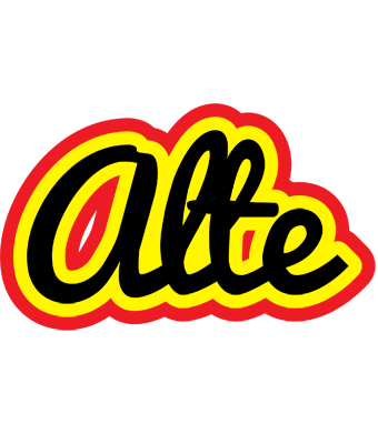 Alte flaming logo