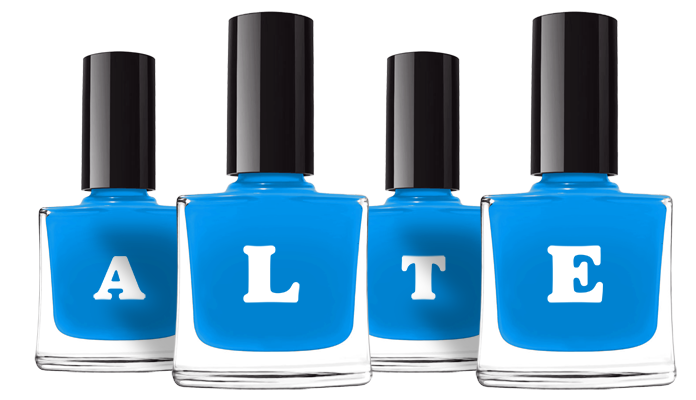 Alte glossy logo