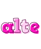 Alte hello logo