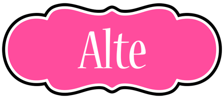 Alte invitation logo