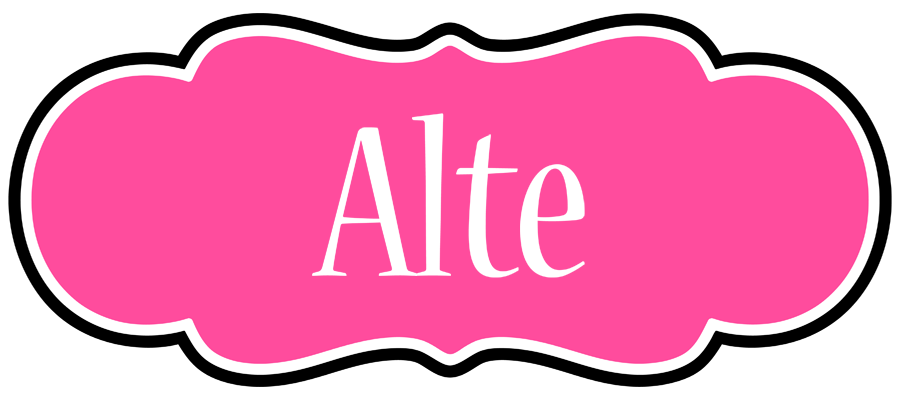 Alte invitation logo