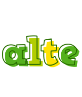 Alte juice logo