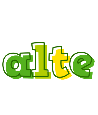 Alte juice logo