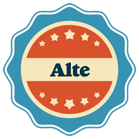 Alte labels logo